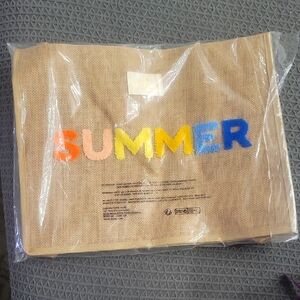 Nuxe summer tote bag